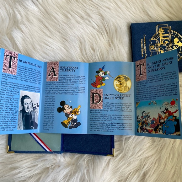 Disney 60th Mickey limited Edition book brochure cover - Picture 3 of 9